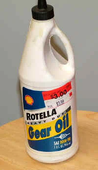 Gear oil from Wal-Mart