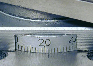 Protractor dial