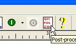 Post Process button
