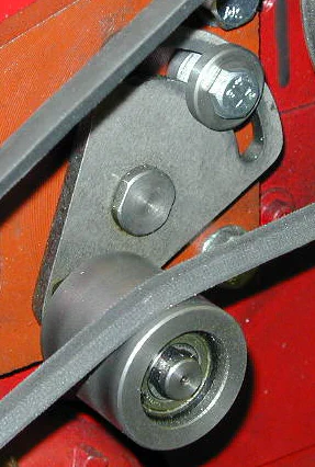 Idler arm and roller bearing