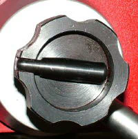 Fine-feed control knob