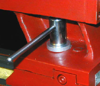 Quick action tailstock lock