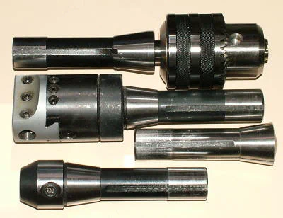 Tooling with R8-taper shafts